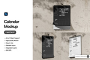 Calendar Mockup, a Merchandise Mockup by SLAB! Design (Thumbnail 1 of 8)