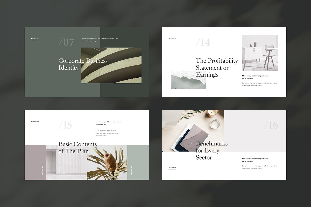 Mushroom PowerPoint Presentation, a Presentation Template by Goashape Studio (Photo 5 of 19)
