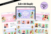 Retro Y2K Shopify Theme Bundle, a Shopify Template by Template Twist Shop (Thumbnail 2 of 9)