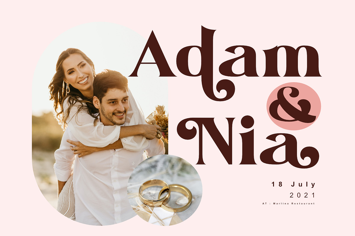 Denlia - Modern Serif, a Serif Font by Khoir (Photo 9 of 11)