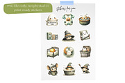 Halloween Baby Shower PNG & Patterns, a Seasonal Illustration by Nicole Branger Art (Thumbnail 18 of 23)