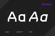 Robotika Modern San Serif Font, a Sans Serif Font by UICreative (Thumbnail 11 of 12)