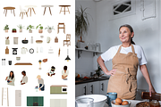 Home Decor- vector collection, an Illustration by Yana_mide (Thumbnail 3 of 9)