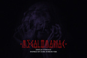 Megalomaniac display font, a Serif Font by the-sastra (Thumbnail 1 of 5)