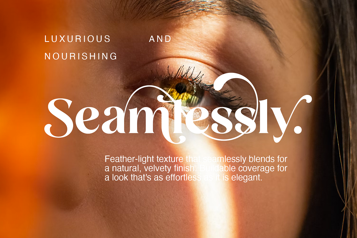 Lost Sarafin Display stylish font, a Serif Font by Vampstudio (Photo 9 of 13)