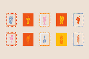 34 Fast Food PNG SVG Vector