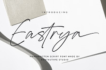 Eastrya Handwritten Script Font