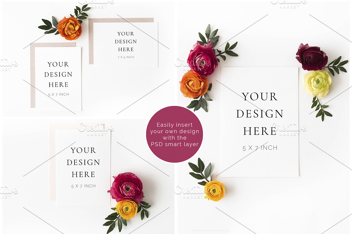 The Bright Blossom Bundle, a Print Template by Imperium Nordique (Photo 4 of 5)