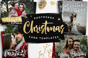 Christmas Card Templates Bundle