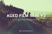 Aged Film Sims Lightroom Presets V2, an Action Add-On by Contrastly Shop (Thumbnail 1 of 5)