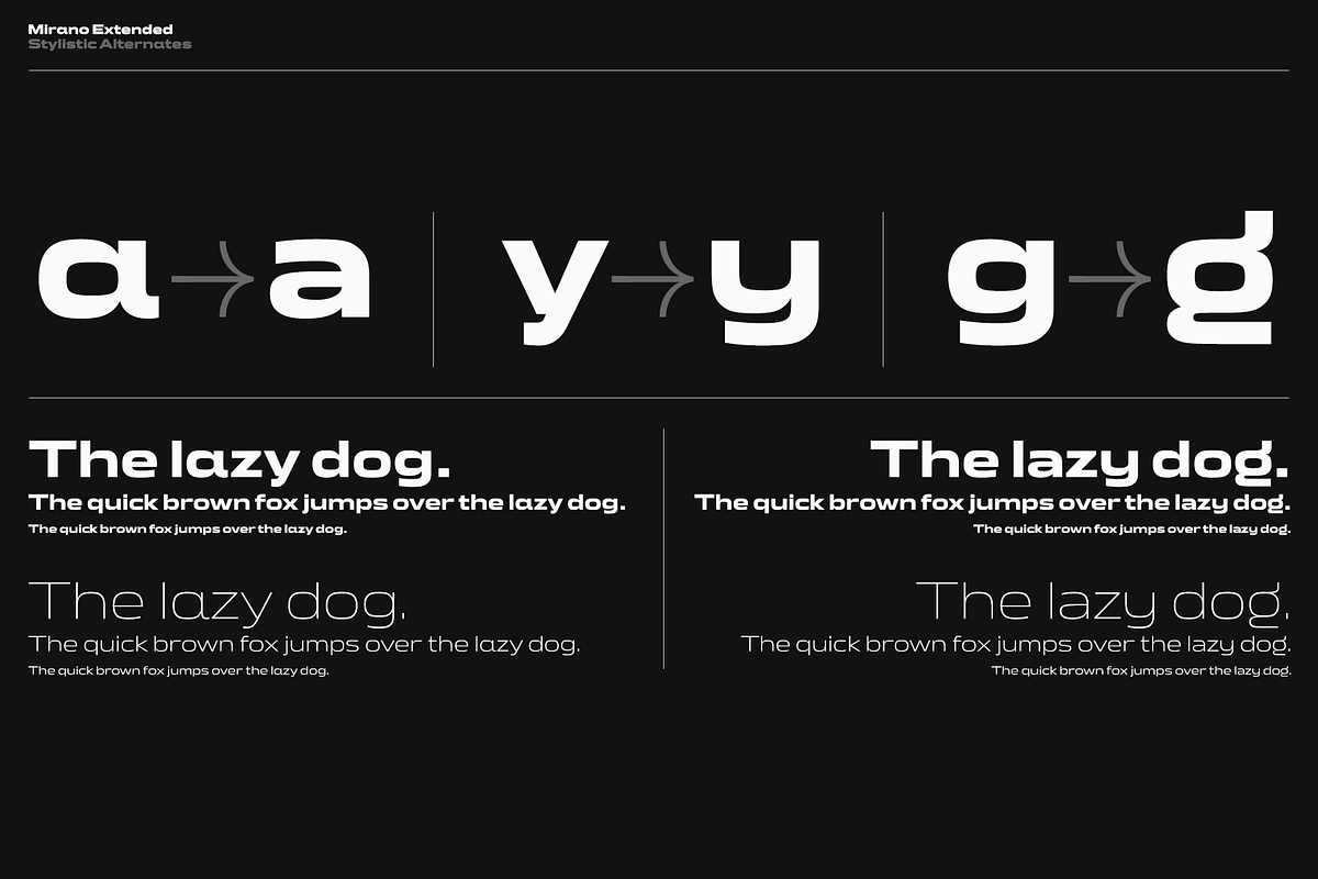 Mirano - Variable Type System, a Sans Serif Font by Unio Designs (Photo 8 of 19)