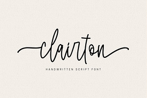 Clairton Script
