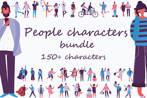 People characters bundle