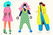 VR GIRLS WOMEN IN TECH ILLUSTRATIONS, a Technology Illustration by Jill Adams (Thumbnail 2 of 11)