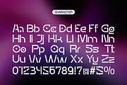 Agalio - Futuristic Display Font, a Sans Serif Font by Pandeka Studio (Thumbnail 9 of 9)