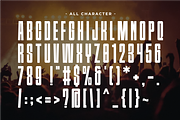 Headliner - Condensed Sans Serif, a Sans Serif Font by Pian45 Studio (Thumbnail 6 of 8)