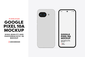 Google Pixel 10a Mockup