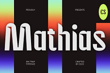 CS Mathias – Inktrap Font