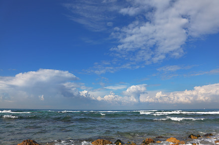 Picturesque coast Mediterranean sea, a Nature Photo by kavram