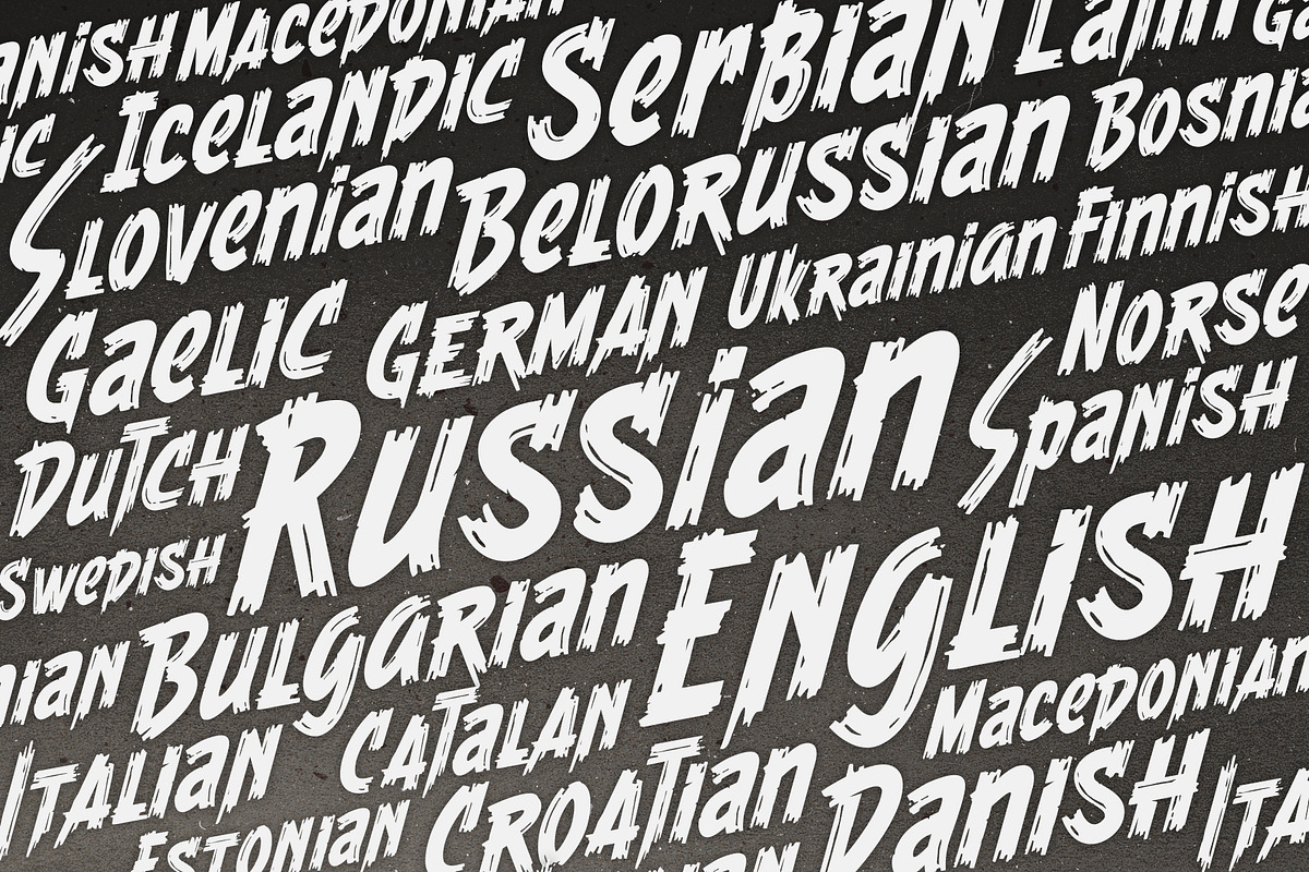 ST-WARMOVIE display font, a Font by Shimanov Types (Photo 3 of 9)
