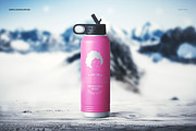 P. Coated 40 oz. Water Bottle Mockup, a Product Mockup by creatsy5 (Thumbnail 10 of 13)