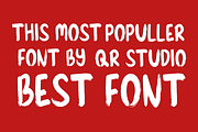 Gareksi, a Handwritten Font by QR Design Studio (Thumbnail 3 of 6)