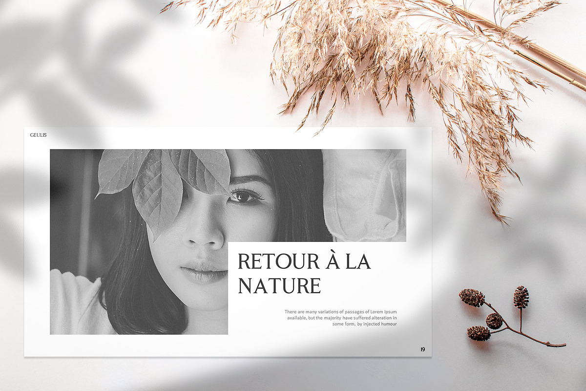 SALE Geulis Feminine Google Slides, a Presentation Template by Flawless And Co (Photo 11 of 12)