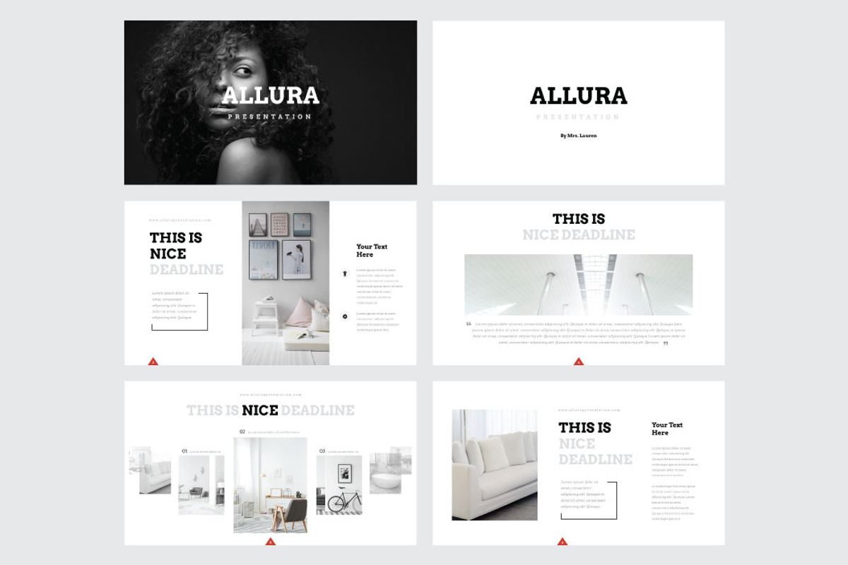 Allura Keynote Template, a Presentation Template by Shafura