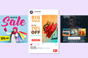 100 Animated Instagram Templates