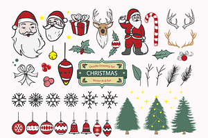 Christmas Drawing Coloring Set
