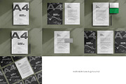 A4 Paper / Stationery Mockups 02, a Pens & Pencil Mockup by dpi (Thumbnail 2 of 11)