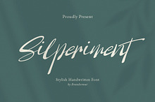 Silperiment – Stylish Handwritten