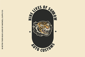 Old School Tiger Logo Bundle