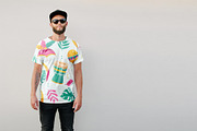 T-Shirt Mockup pack / Urban Edition, a Shirt Mockup by Arfis (Thumbnail 15 of 28)