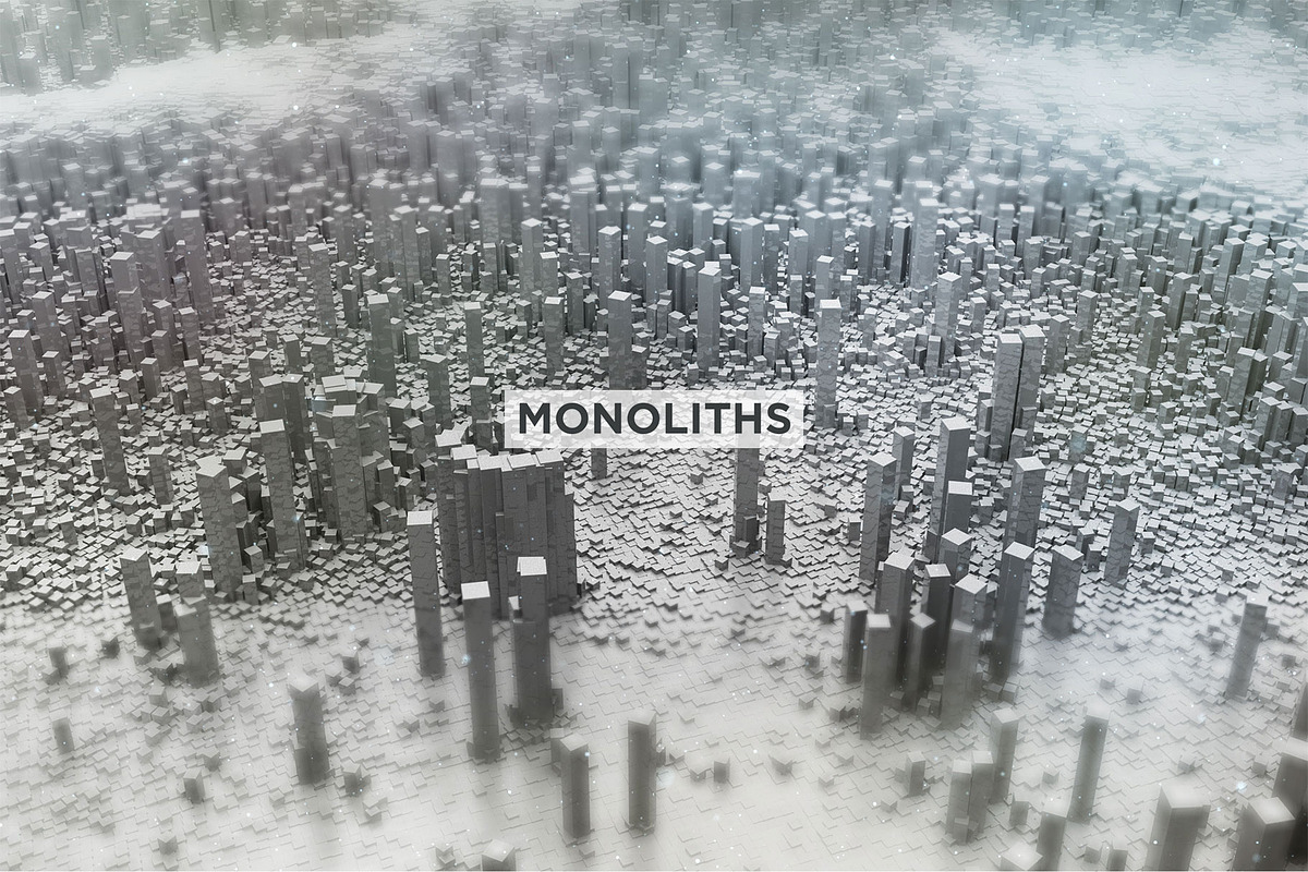 [New] Monoliths Landscapes, a Background Graphic by DesignSomething