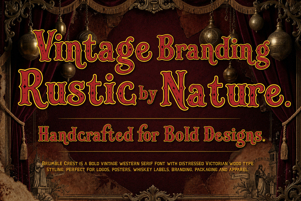 Brumble Crest - Carnival Wonders, a Handwritten Font by HypeWorksCo (Photo 8 of 17)
