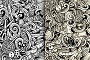 Handmade Graphics Doodles Patterns, a Pattern Graphic by BALABOLKA (Thumbnail 3 of 6)