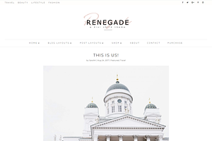 Renegade WordPress Divi Blog Theme