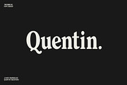 Quentin, a Serif Font by Twinbrush (Thumbnail 1 of 15)