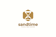Sand Time Hourglass Logo, a Branding & Logo Template by yopie (Thumbnail 1 of 3)