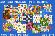 Abstract Seamless Patterns & Shapes, a Pattern Graphic by AnnArt (Thumbnail 3 of 9)