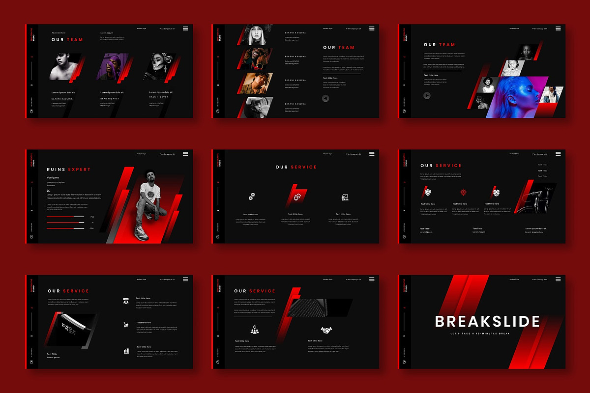 Ruins - Business Google Slide, a Presentation Template by Dens Creative Studio (Photo 3 of 6)