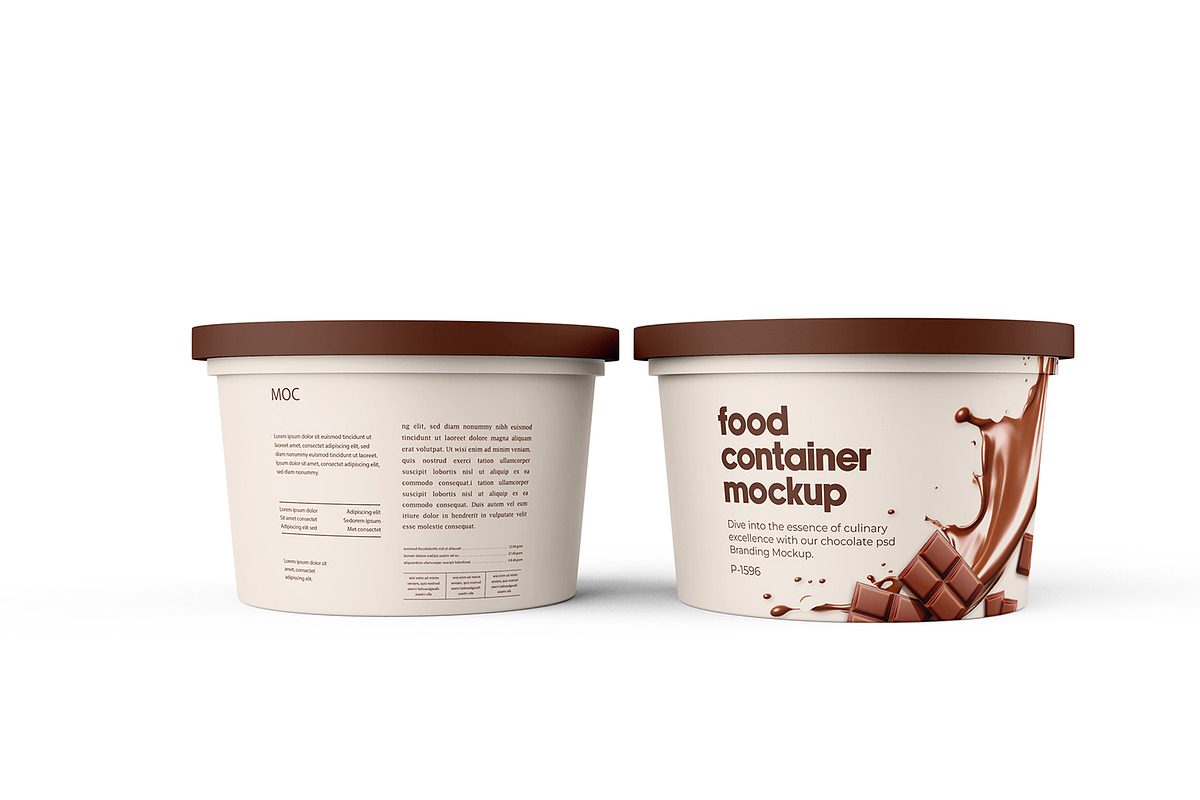 Ice Cream Cup Mockup, a Cups & Container Mockup by Ram Studio LLC (Photo 3 of 13)
