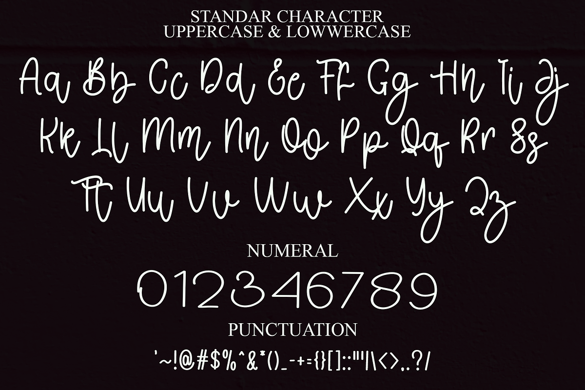 Autumn, a Handwritten Font by InermediaSTUDIO (Photo 5 of 7)