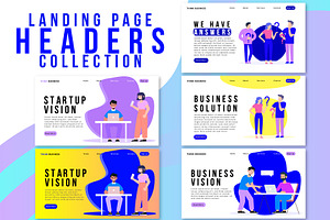 landing page collection 2020