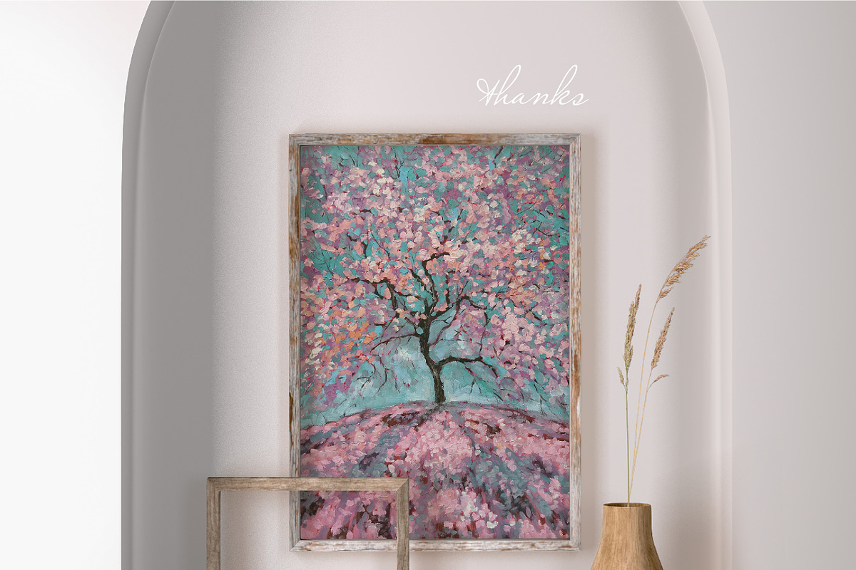 Birds welcome Spring - oil painting, an Animal Illustration by Lana Sham (Photo 13 of 13)