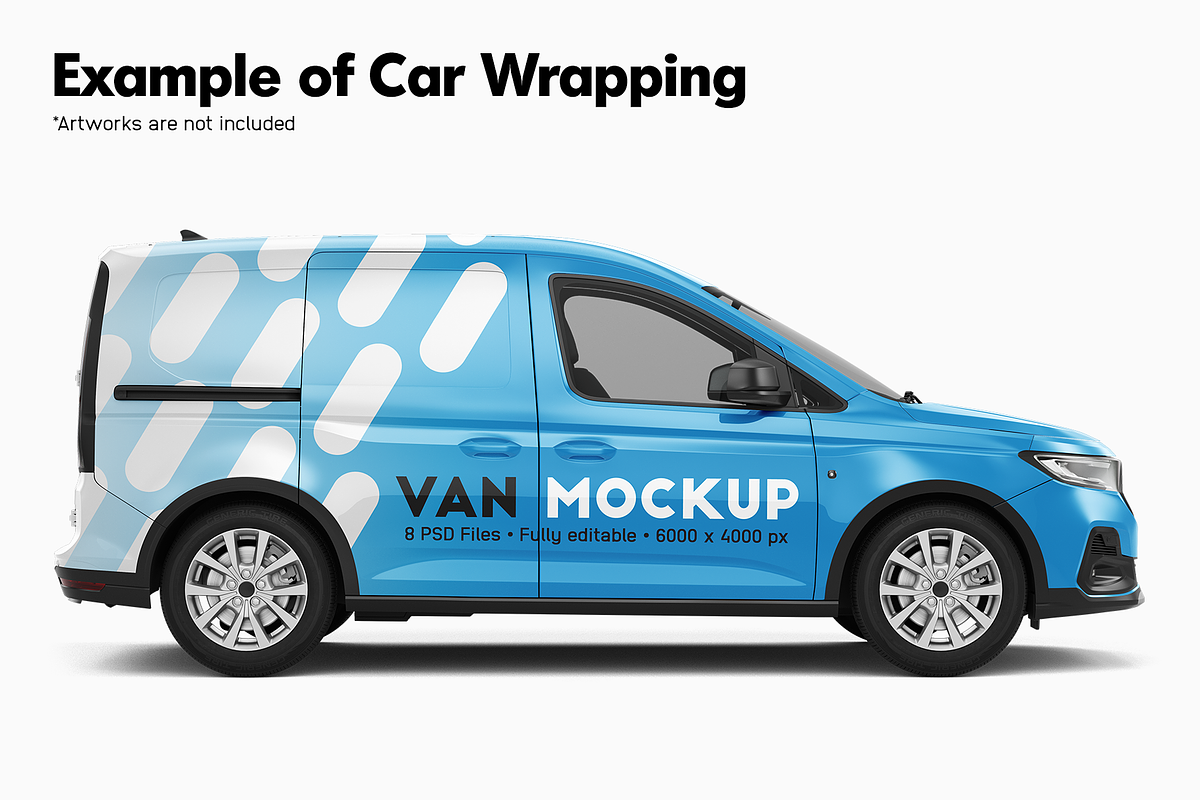 Van Mockup 34, an Advertising Mockup by Mockupix (Photo 5 of 12)