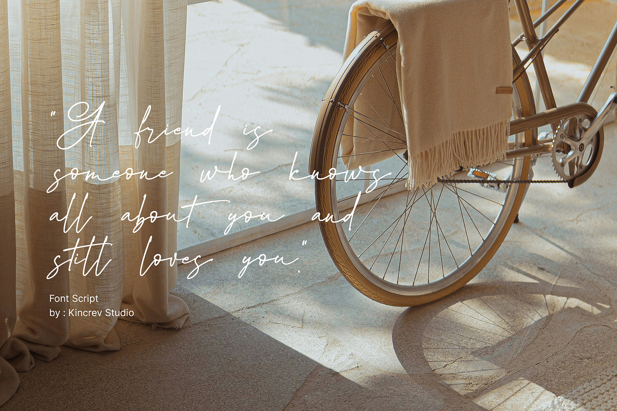 Bandarasa Signature, a Script Font by Kincrev Studio (Photo 4 of 10)