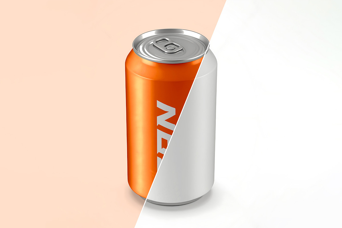 Soda Can Mockup, a Product Mockup by graphypix (Photo 3 of 4)