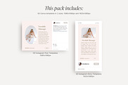 Canva Massage Therapist templates, a Social Media Template by LiliesandBerries (Thumbnail 14 of 21)